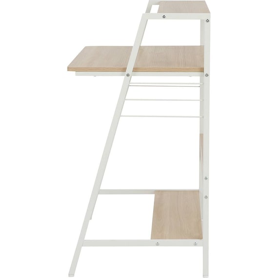 デスク(WM001 80 NA/WH) 5枚目画像