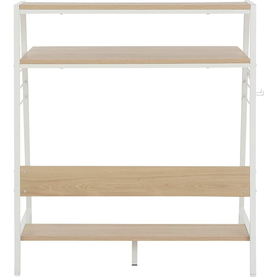 デスク(WM001 80 NA/WH) 6枚目画像