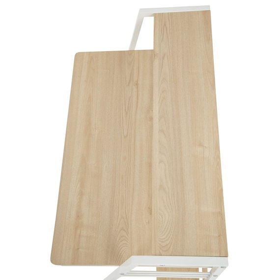 デスク(WM001 80 NA/WH) 9枚目画像