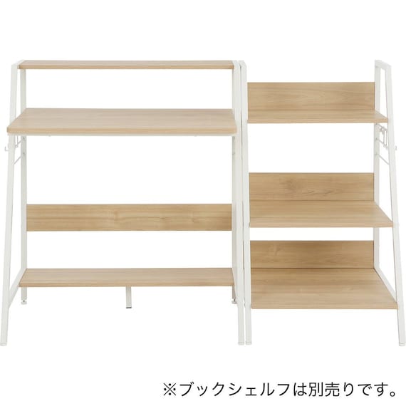 デスク(WM001 80 NA/WH) 13枚目画像