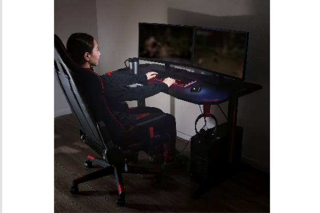 ｹﾞｰﾐﾝｸﾞﾃﾞｽｸGM001 118BK/RE | ニトリネット【公式】 家具・インテリア通販