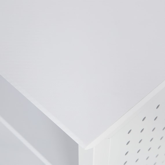 ゲーミングシェルフワゴン(GM012 WH) 8枚目画像