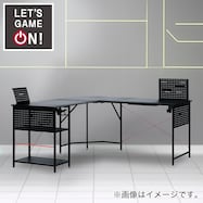 ゲーミングL型コーナーデスク(GM003 160)【期間限定価格:11/26~1/5まで】