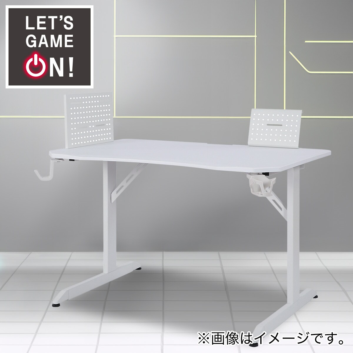 あかね NITORI ゲーミングデスク GM002 ホワイト ニトリ ゲーミングデスク(GM002 140 WH) : ニトリ Yahoo!店 - 通販