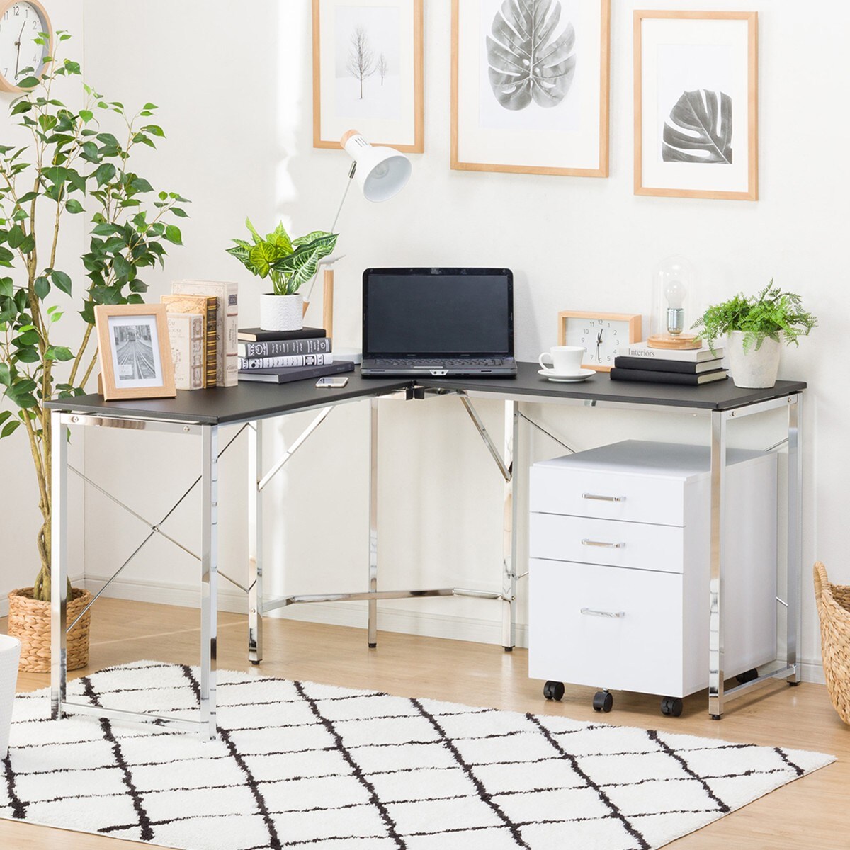 コーナーデスクワゴンセット Nトリシア128 通販 ニトリネット 公式 家具 インテリア通販 コーナーデスクワゴンセット Nトリシア128 通販 ニトリネット 公式 家具 インテリア通販