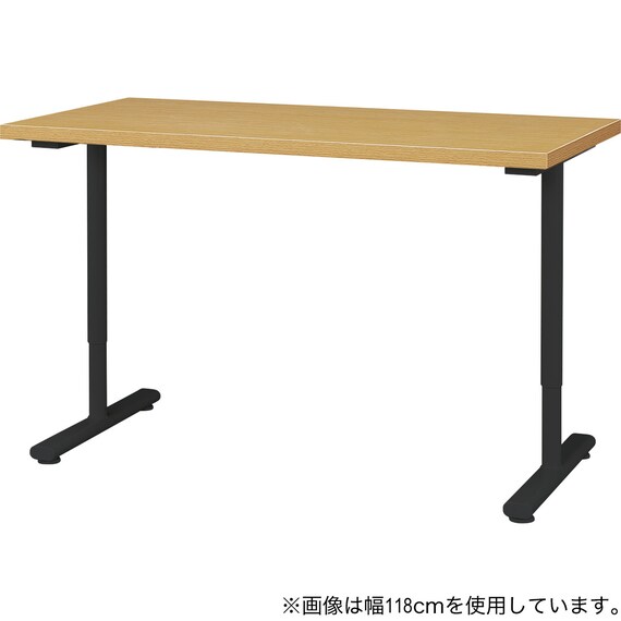 デスクプレフェセット(天板100LBR/T型脚 69BK) | ニトリネット【公式 