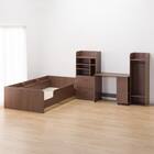 ロフトベッド(デニッシュBD23AV ライトなしMBR/BK) 11枚目画像