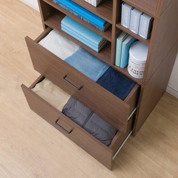 ロフトベッド(デニッシュBD23AV ライトなしMBR/BK) 19枚目画像