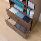 ロフトベッド(デニッシュBD23AV ライトなしMBR/BK) 19枚目画像