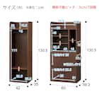 ロフトベッド(デニッシュBD23AV ライトなしMBR/BK) 24枚目画像