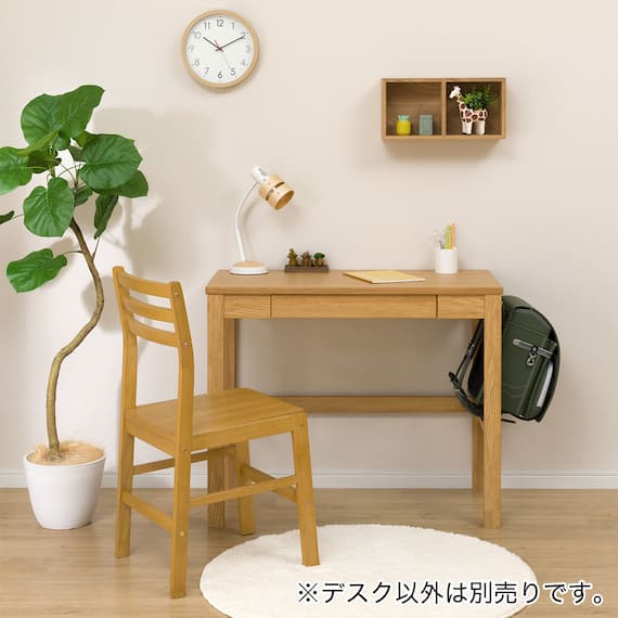 コンパクトデスク(PLABO N ライトなしLBR) 2枚目画像