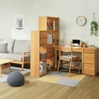 コンパクトデスク(PLABO N ライトなしLBR) 21枚目画像