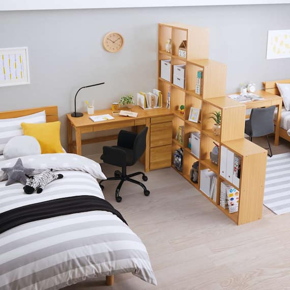 コンパクトデスク(PLABO N ライトなしLBR) 22枚目画像