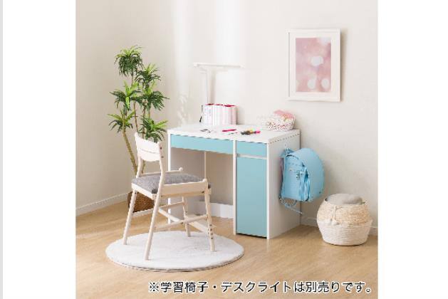 コンパクトデスク　WH　台数限定特価　高級感(N) ﾃﾞｽｸ ES23 WH/TBL | ニトリネット【公式】 家具・インテリア通販