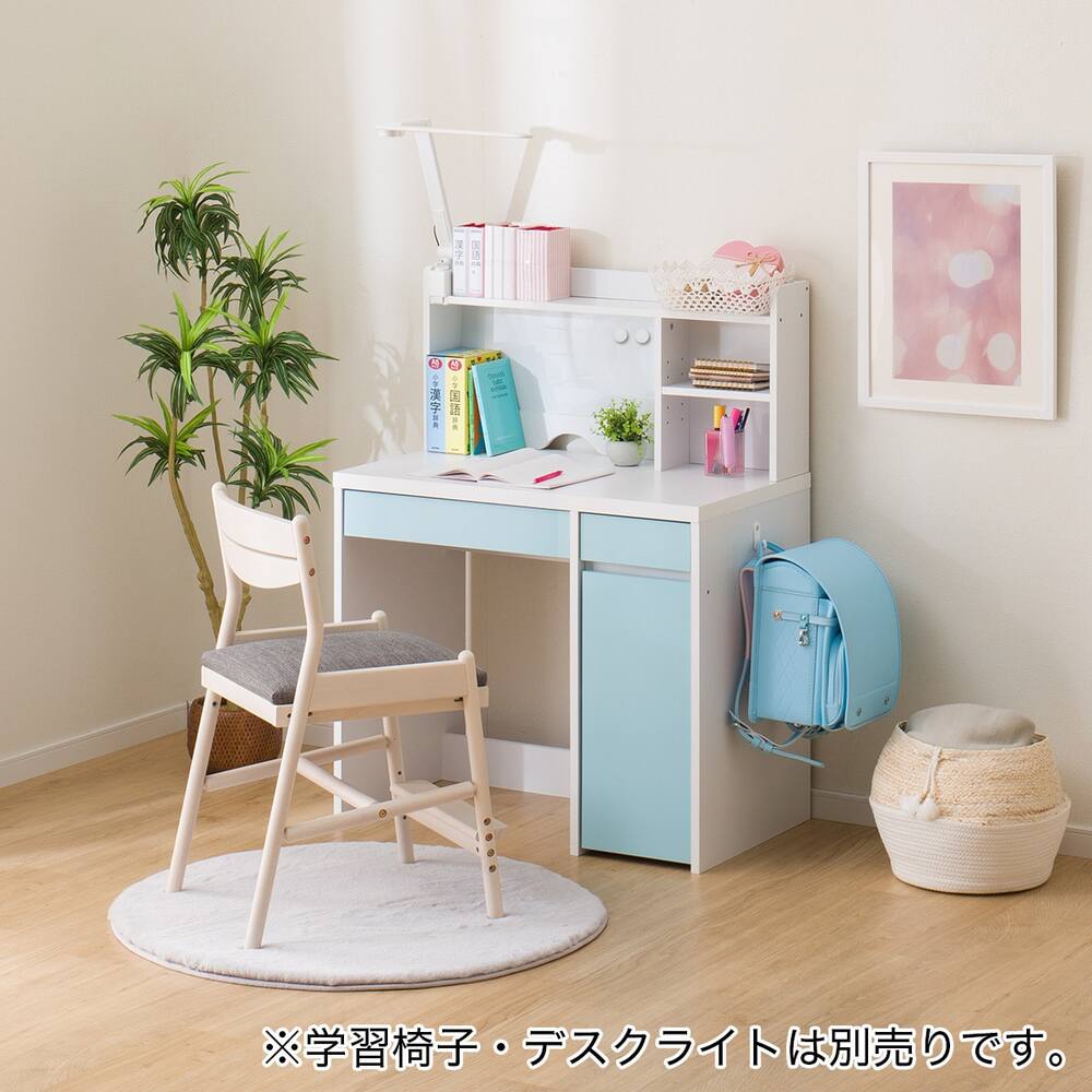 IKEA ミッケデスク＆子ども用デスクチェア2セット＋引き出しユニット 
