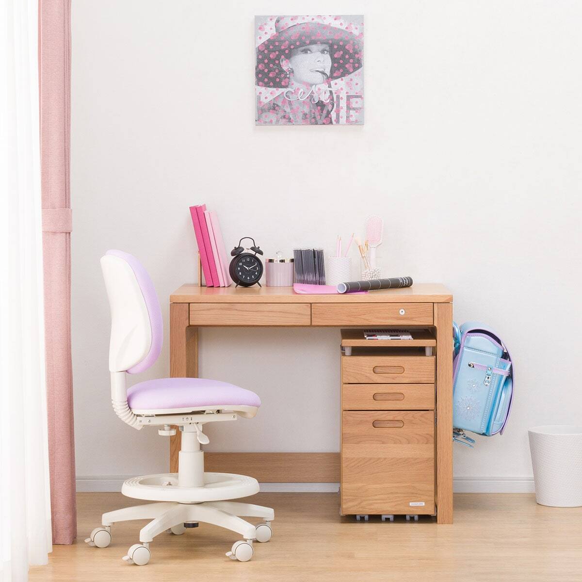 デスク + スリムワゴンセット (ビーノ9060 NS) | ニトリネット【公式