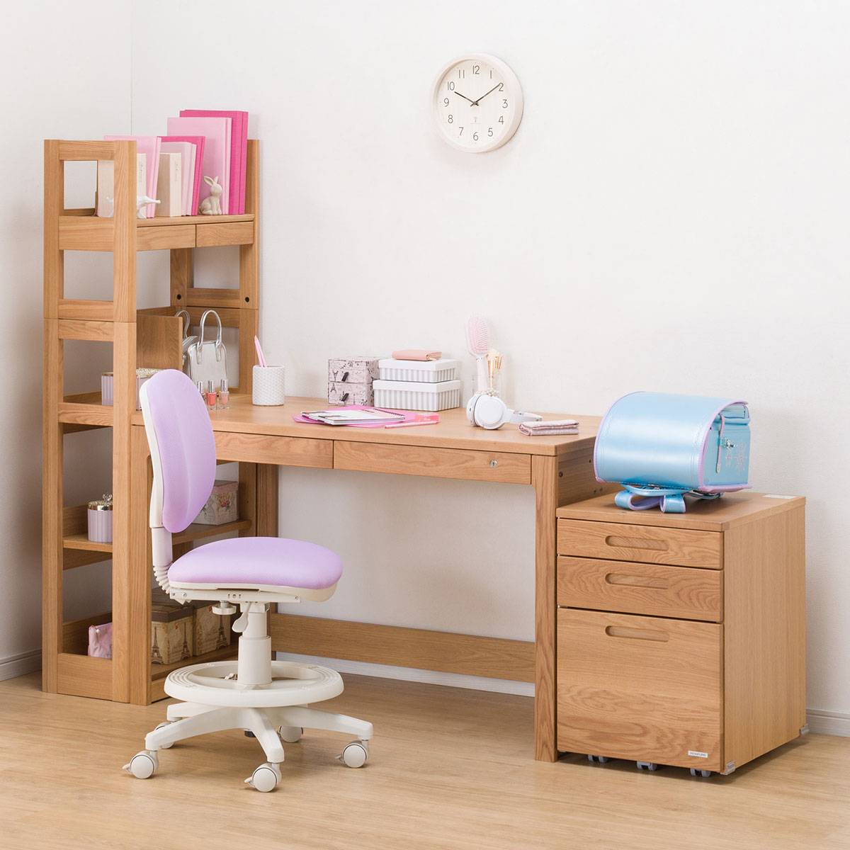 デスクセットビーノ(デスク12060/シェルフ/ワゴン/NS) | ニトリネット