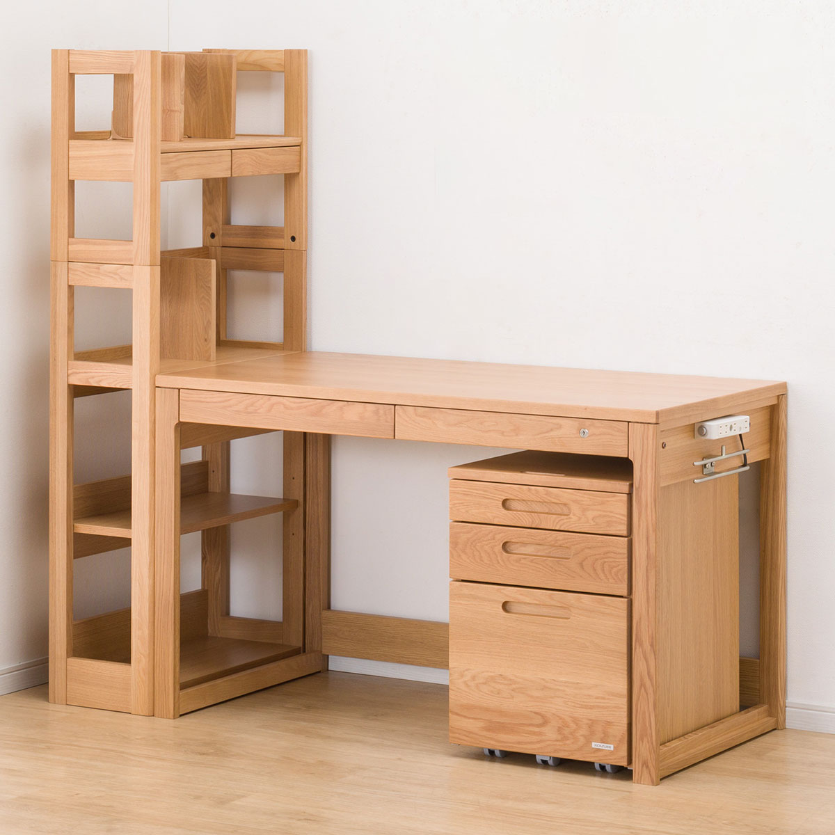 デスクセットビーノ(デスク12060/シェルフ/ワゴン/NS) | ニトリネット