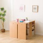 ツインデスクセット(LT23 LBR) 3枚目画像