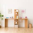 ツインデスクセット(LT23 LBR) 4枚目画像