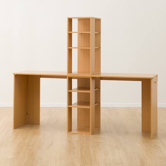 ツインデスクセット(LT23 LBR) 7枚目画像