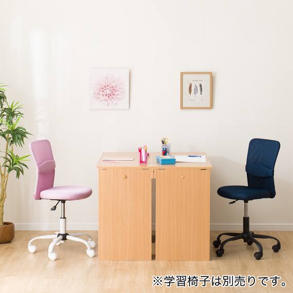 ツインデスクセット(LT23 LBR) 24枚目画像