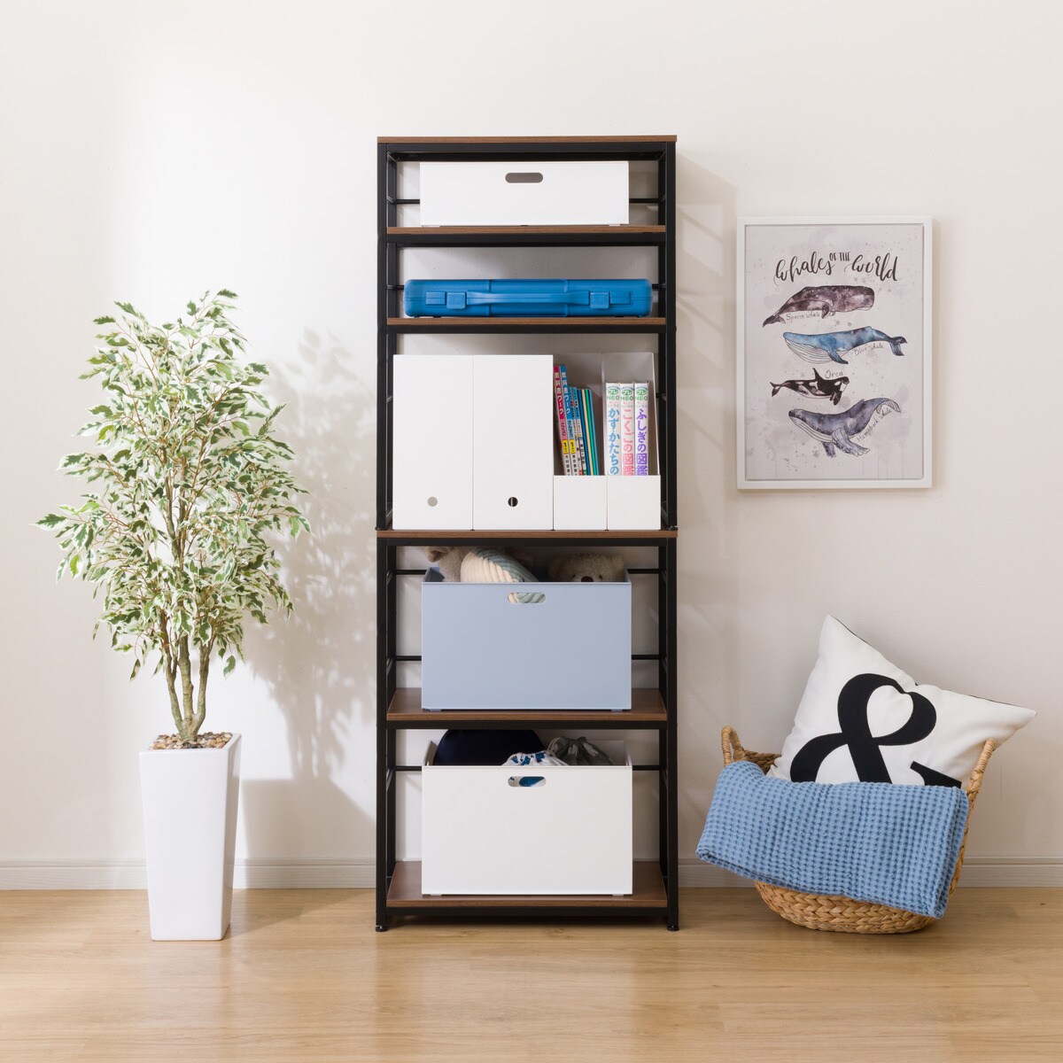 シェルフ (LI24 MBR) | ニトリネット【公式】 家具・インテリア通販