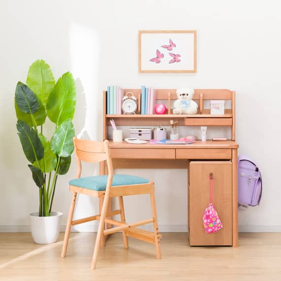 ロータイプデスク(メルシーSTL LBR PS) 2枚目画像