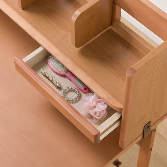 ロータイプデスク(メルシーSTL LBR PS) 5枚目画像