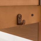 ロータイプデスク(メルシーSTL LBR PS) 8枚目画像