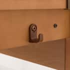 ロータイプデスク(メルシーSTL LBR PS) 8枚目画像