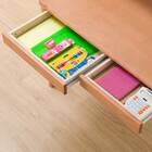 ロータイプデスク(メルシーSTL LBR PS) 9枚目画像