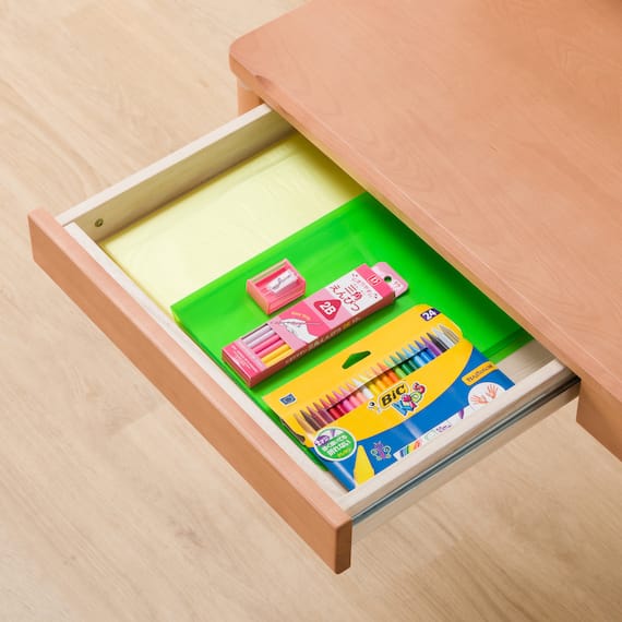 ロータイプデスク(メルシーSTL LBR PS) 10枚目画像