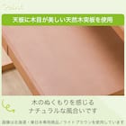 ロータイプデスク(メルシーSTL LBR PS) 17枚目画像