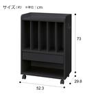 ランドセルラック(グロウMG24 BK) 3枚目画像