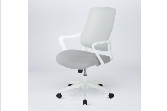 ﾜｰｸﾁｪｱ ｶｰﾃﾞ GY/WH 1枚目画像