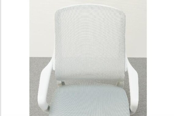 ワークチェア カーデ GY/WH 9枚目画像