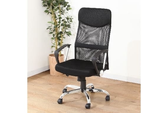 ワークチェア インバネス MC BK 1枚目画像