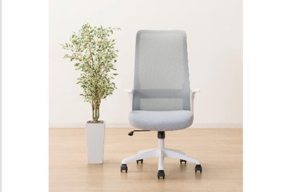 オフィスチェア OC105 GY/WH 5枚目画像