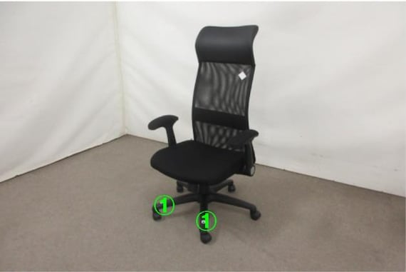 オフィスチェア OC506 BK 22枚目画像