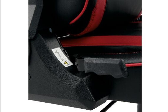 ゲーミングチェア GM707 BK/RE 20枚目画像