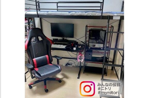 ゲーミングチェア GM707 BK/RE 27枚目画像