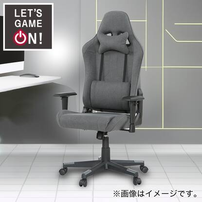 ゲーミングチェアー＆折りたたみデスク(ニトリ)のセット