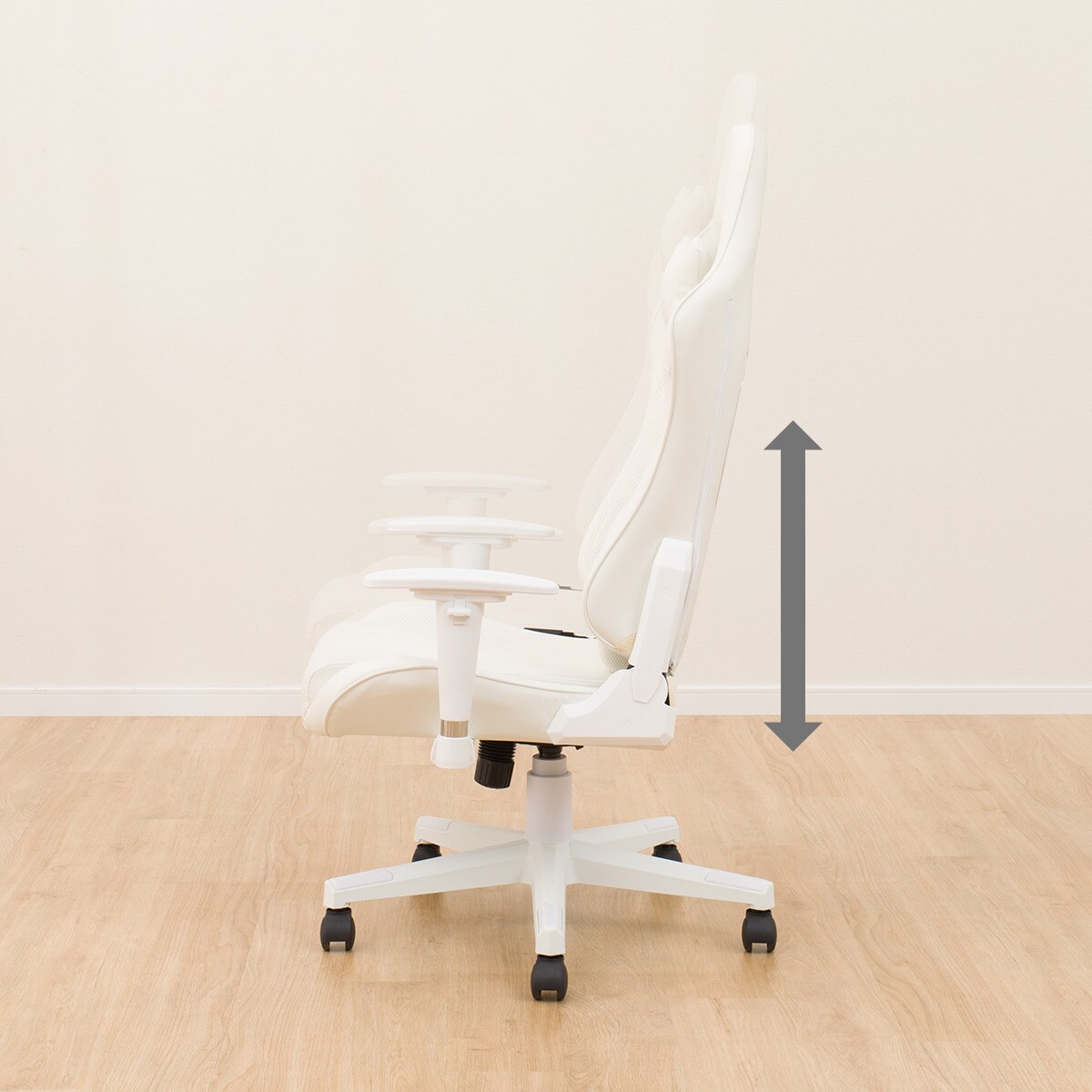 ゲーミングチェア(GM709 WH/WH) | ニトリネット【公式】 家具