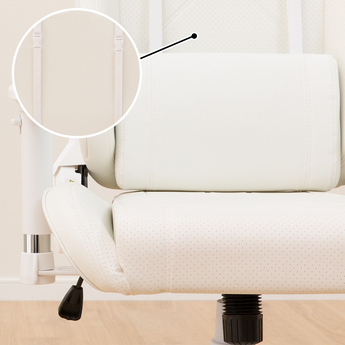 ゲーミングチェア(GM709 WH/WH) | ニトリネット【公式】 家具