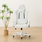 ゲーミングチェア(GM709 WH/BK) 10枚目画像