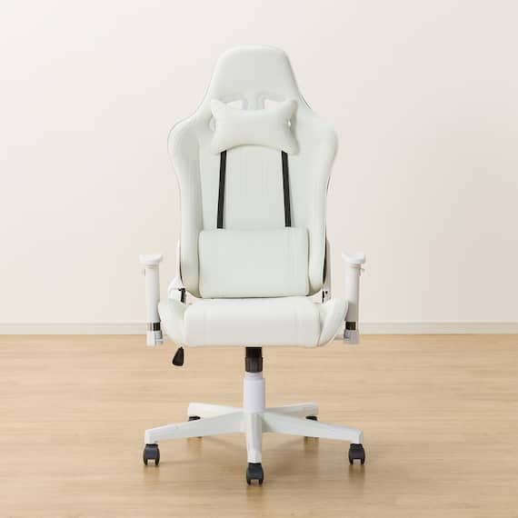 ゲーミングチェア(GM709 WH/BK) 12枚目画像