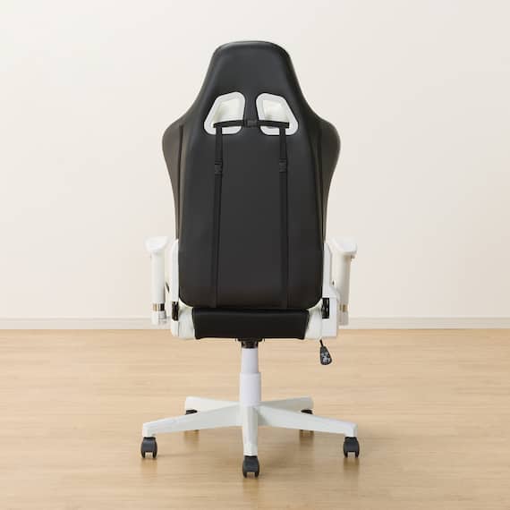 ゲーミングチェア(GM709 WH/BK) 16枚目画像