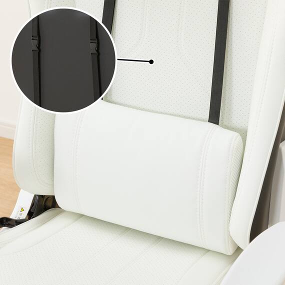 ゲーミングチェア(GM709 WH/BK) 19枚目画像