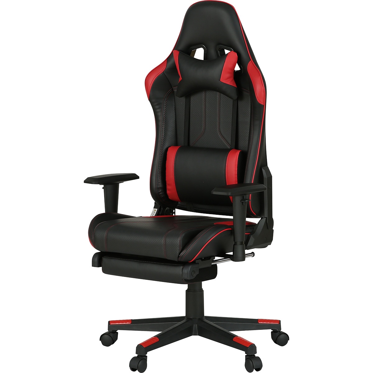 ニトリ　ゲーミングチェア GM707 ゲーミングチェア(GM707 フットレスト付き BK/RE) | ニトリネット